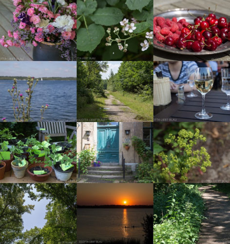Monats-Collage im Juli
