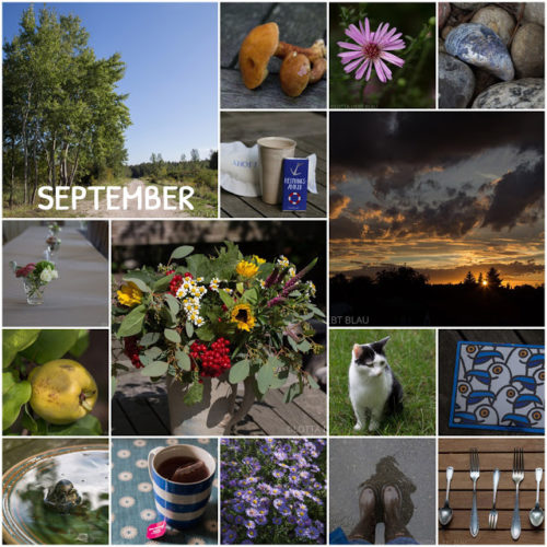 Monats-Collage September
