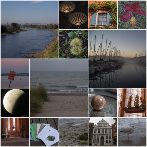 Monats-Collage im Oktober