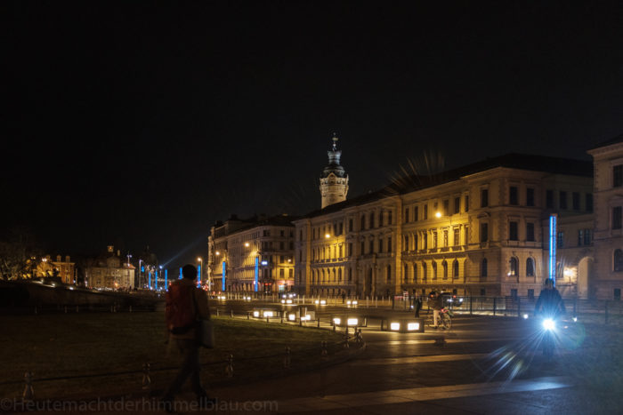 Leipzig bei Nacht