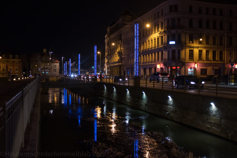 Leipzig bei Nacht