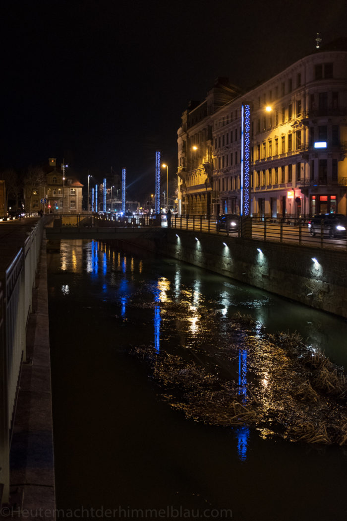 Leipzig bei Nacht