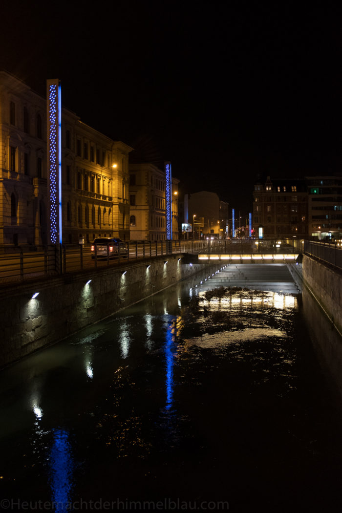 Leipzig bei Nacht