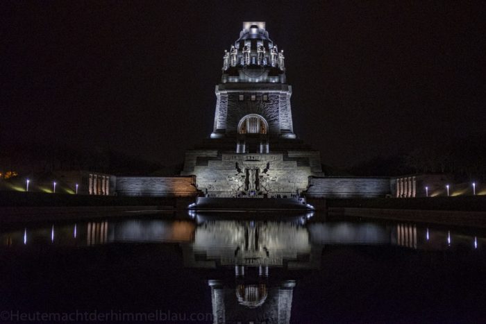 Völkerschlachtdenkmal im Dezember